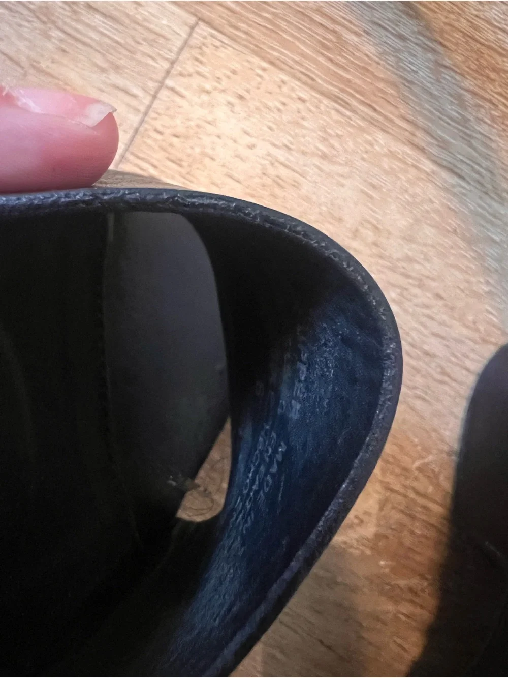 Seychelles sole edge black